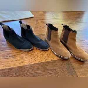2 pair of men’s Chelsea boots men’s 11